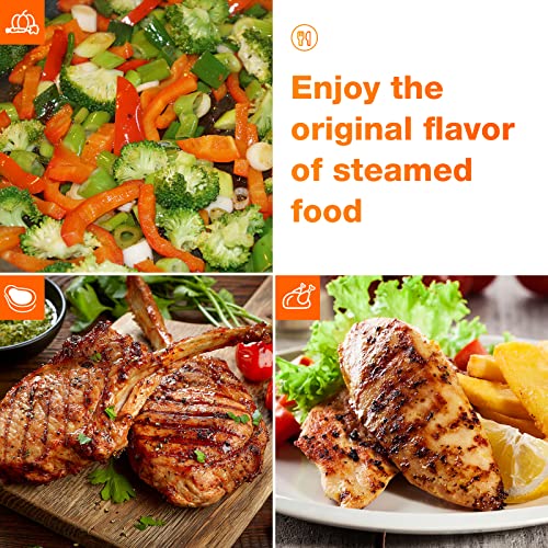 Microwave Vegetable Steamer Cook Fresh Vegetables And Fish In Minutes With Microwave Cooker,Bpa-Free Plastic,Ultimate Kitchen Companion For Healthy Eating #TOP1