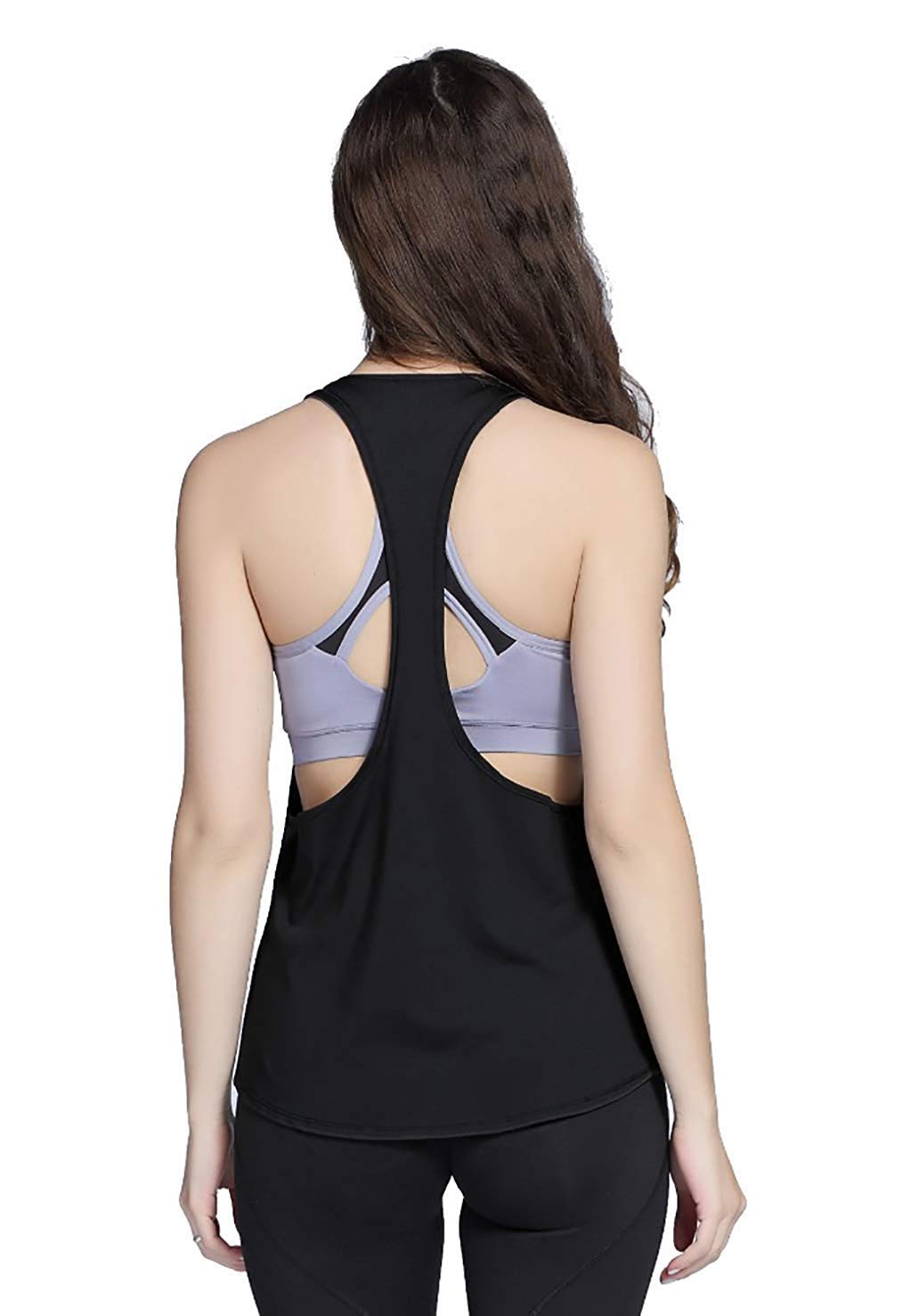 The BLAZZE Women's Gym Vest Tank Top Camisole Women Spaghetti Racerback Crop Top Active Wear Yoga Workout Top-picture-24
