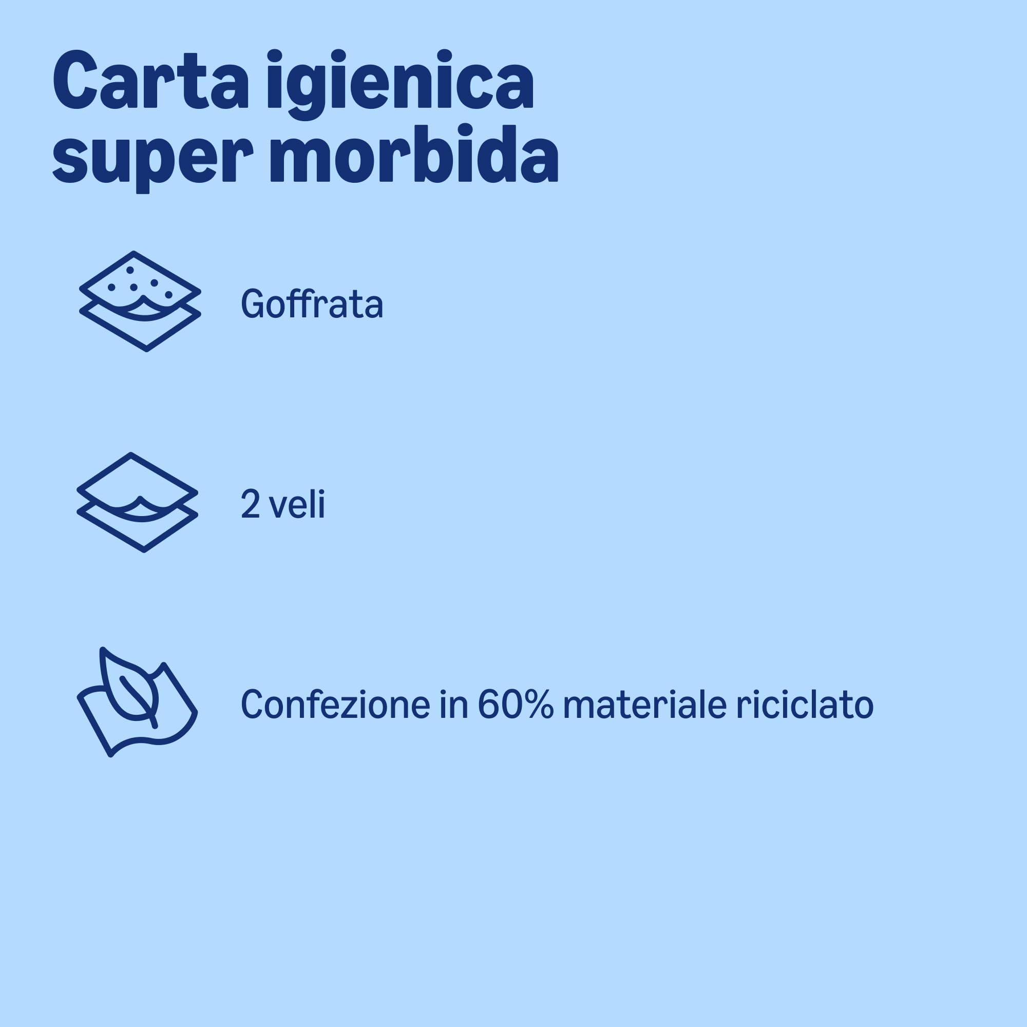 by Amazon - Carta igienica (maxi rotolo), 2 veli, trapuntata, morbida e delicata, 4 rotoli (1 confezione da 4), 500 strappi per rotolo, certificata FSC