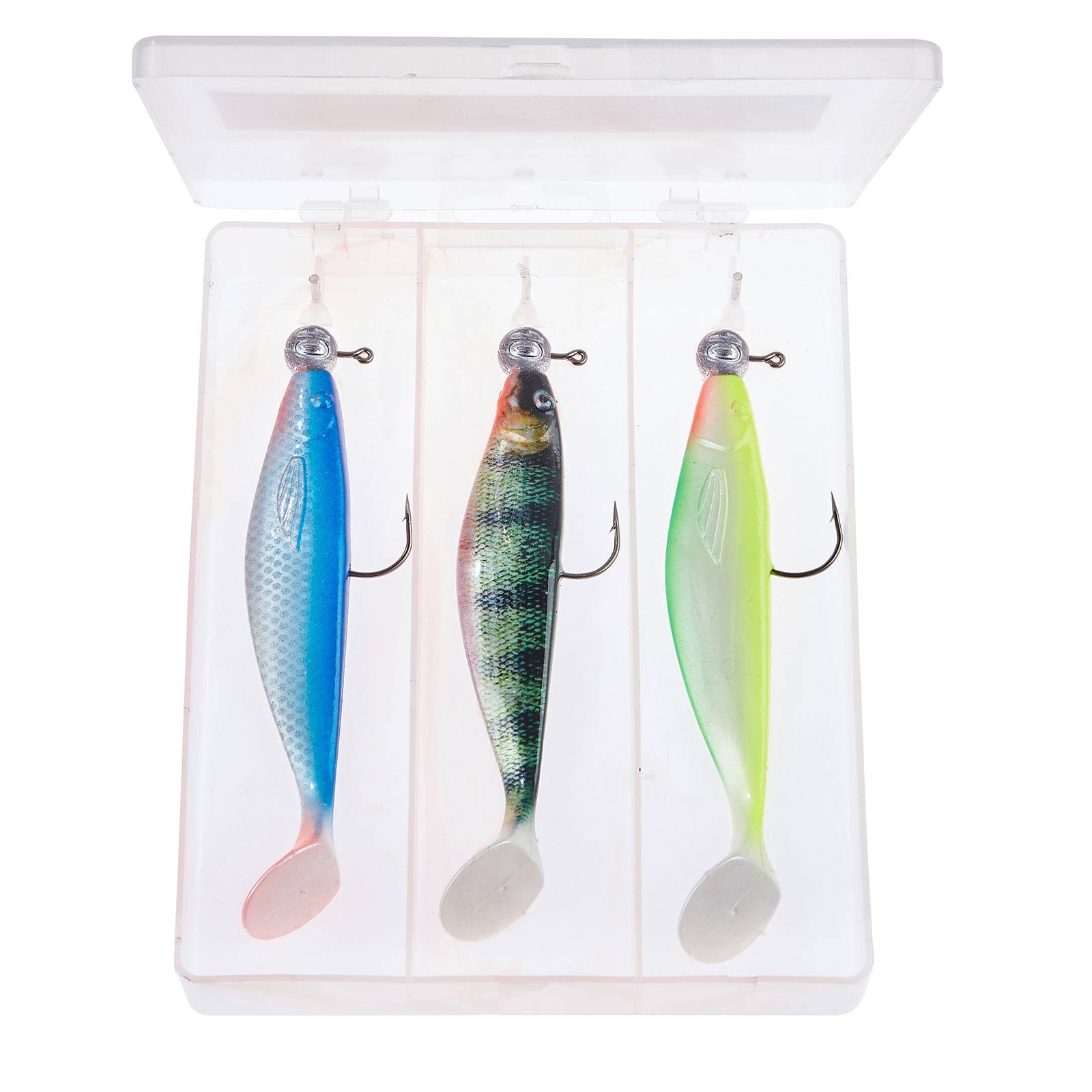 Balzer Matze Koch Gummifisch Box 1 - Barsch & Zander Angelset