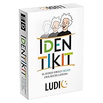 Ludic Identikit Il Gioco Degli Indizi Per Eccellenza It51104 Gioco Di Società Formato Viaggio Per 1+Giocatori