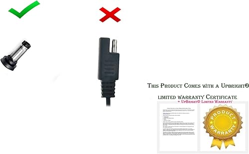 Miniatura 2 de UpBright Adaptador de 12 V CACC compatible con MW48-1200750 MW481200750 Generac Generac Generac Generator Battery 0G9449 Briggs&Stratton 193043GS