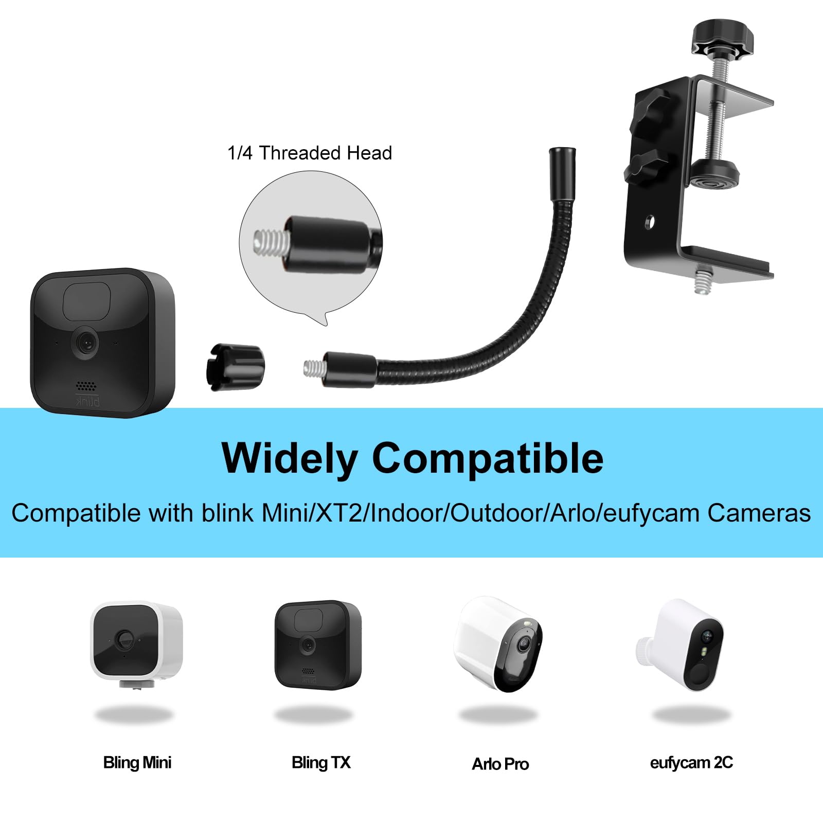 Nest Camera Mippko Suction Cup Mount,Camera Window Mount For Blink