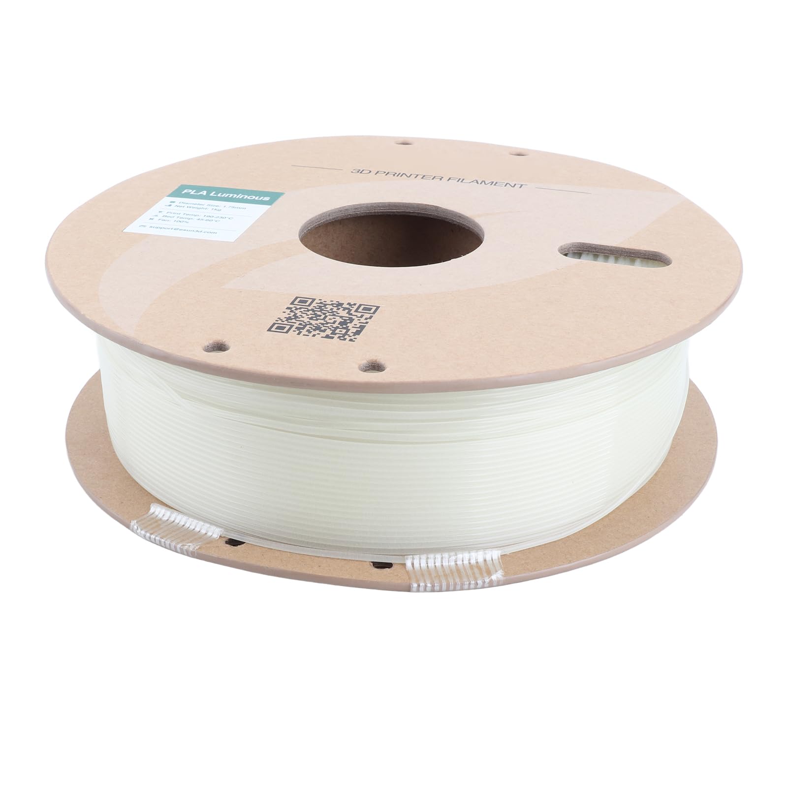 Filamento PLA Bright para Impresora 3D con Función que Brilla en la Oscuridad para Impresiones Exitosas de Alta Velocidad, Compatible con Artillery Anyc - Carrete de 1 Kg Entusiastas del