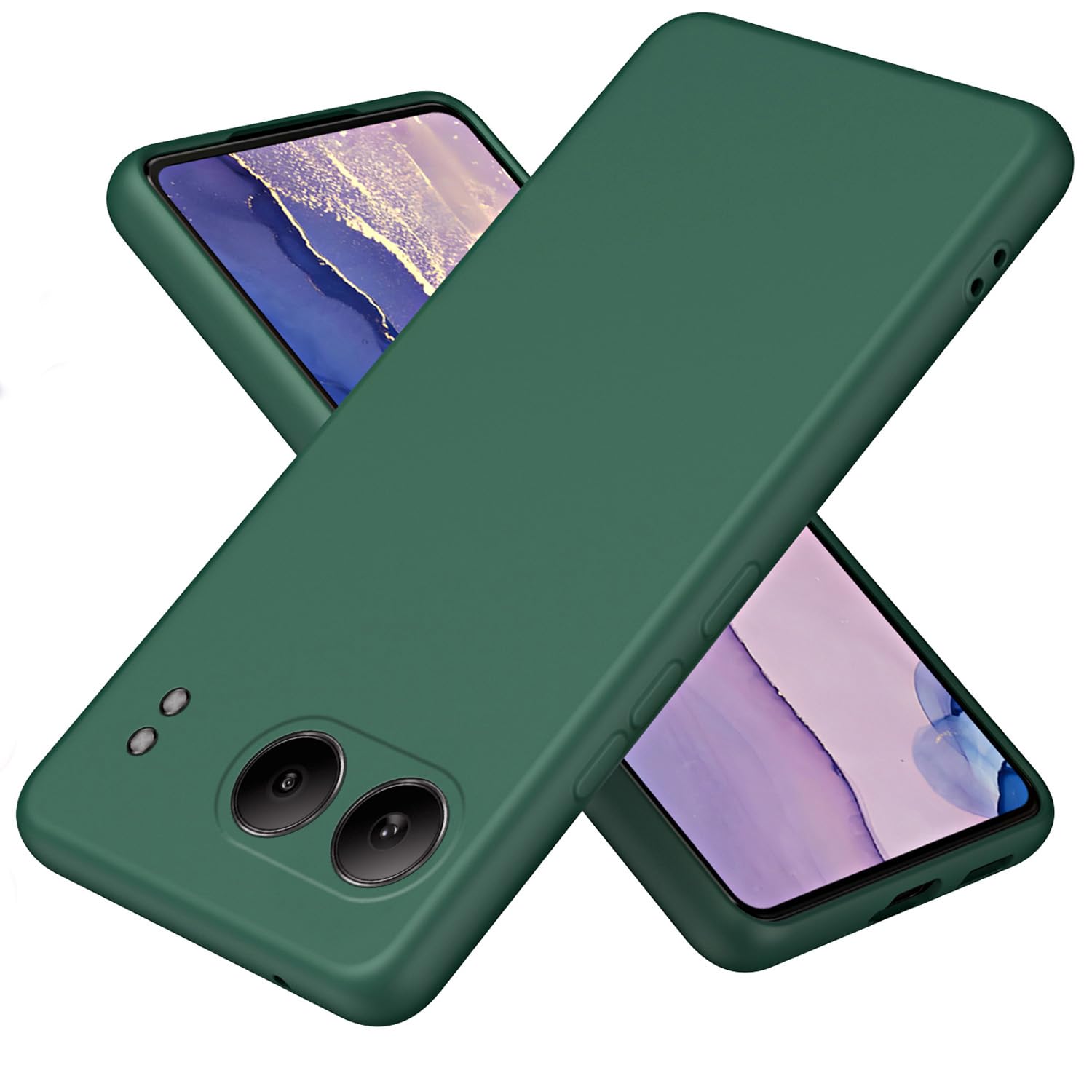 Coque Et Verre Trempé Pour OnePlus Nord 2T, Housse Antichoc Dual Layer