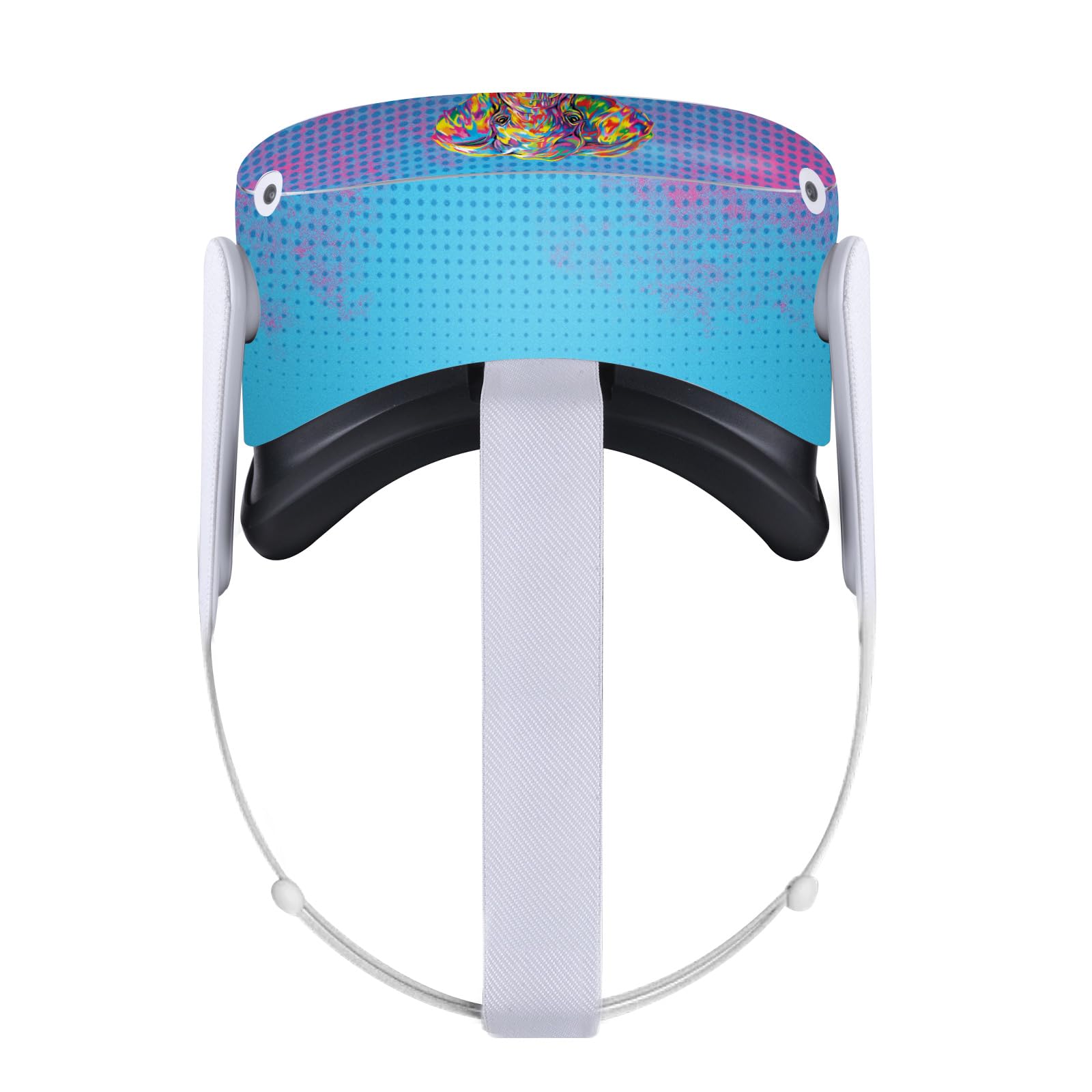 Head Case Designs Officially Licensed P.D. Moreno Elephant Animals II Vinyl Sticker Skin Decal Cover Compatible with Meta Quest 2