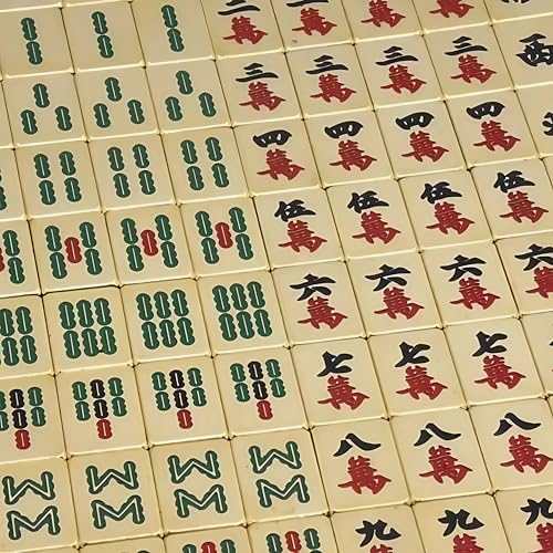 Mahjong Tile Set FENGSHUI-CAISHEN de Latón miniatura 2