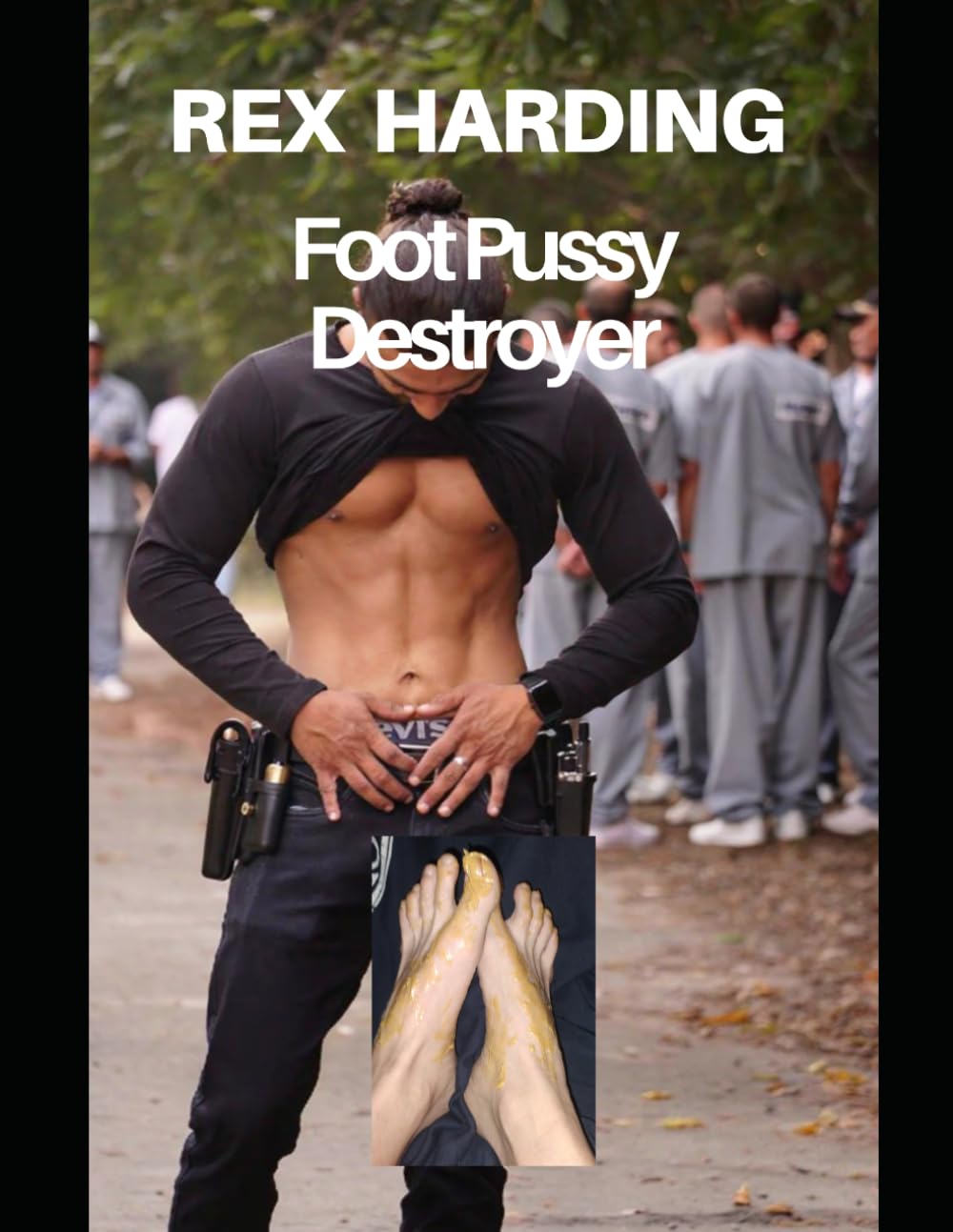 Foot Pussy Destroyer: Wife cheating, foot fucking, babysitter pounding, whore sluts, toe eating, 8 inches of pussy beating up pussy at home and at work as correctional guard