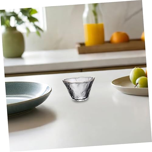 Miniatura 6 de Cabilock 4 uds de vidrio Sake Tazas de Sake de estilo japonés Soju Saki Tazas de té de vidrio Tazas de vino Mini Beber Tazas 2.4 fl oz