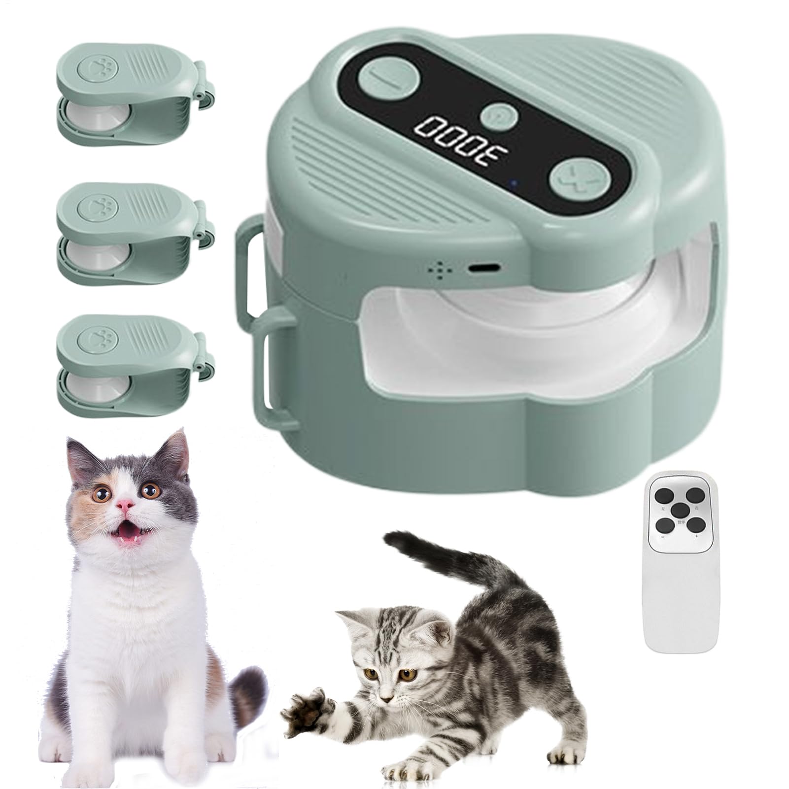 Generico Interactive Cat Toy Treadmill, Quiet Automatic Exercise Game With Remote, Adjustable Speed Cat Enrichment For Physical Stimulation, Suitable Home Living Room Kitchen Play Corner