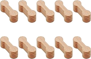 10 Stück Gleisverbinder,Holzschienen Eisenbahn,Holzeisenbahn Zubehör,Schienen Verbindungsstücke,Schienenverbinder,Connector,Holzbahnverbinder,Track Verbindungsstücke,Verbinder,Adapter Kompatibel