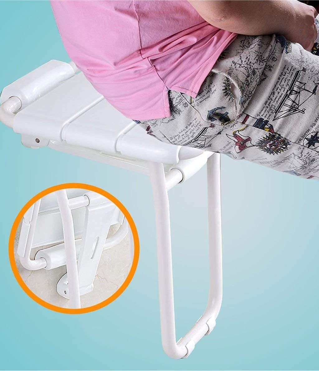 Asientos De Baño Taburete De Baño Taburete De Baño Taburete De Baño Asiento Plegable Inodoro para Personas Mayores Y Discapacitadas Silla De Pared Taburete De Baño Tabure