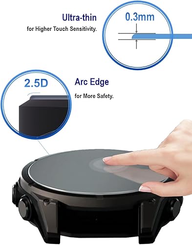 Miniatura 3 de Protector de pantalla para Garmin Instinct Solar Tactical/Instinct Tactical/Instinct Tactical/Instinct Watch (no para Instinct 2/2s/2x/3/E) +