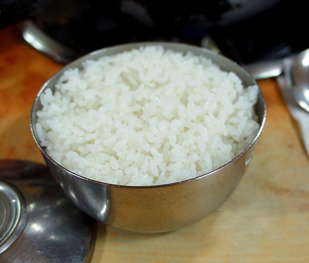 Get Special Price Set of 4, Korean Stainless Steel Rice Bowl with Lid Set, Korean Kitchen Restaurant, Multi-Purpose Stainless Steel Bowl + Lid Set 🔥 Hot Deals Set of 4, Korean Stainless Steel Rice Bowl with Lid Set, Korean Kitchen Restaurant, Multi-Purpose Stainless Steel Bowl + Lid Set