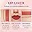 evpct 1Pcs Light Brown Lip Liner and Lipstick Set Kit for Women Matte Lips Kit with Lip Liner Lip Stains Long Lasting Waterproof 24 Hour Lipstick and Lip Liners Combo Lipliners Pencil Set 10