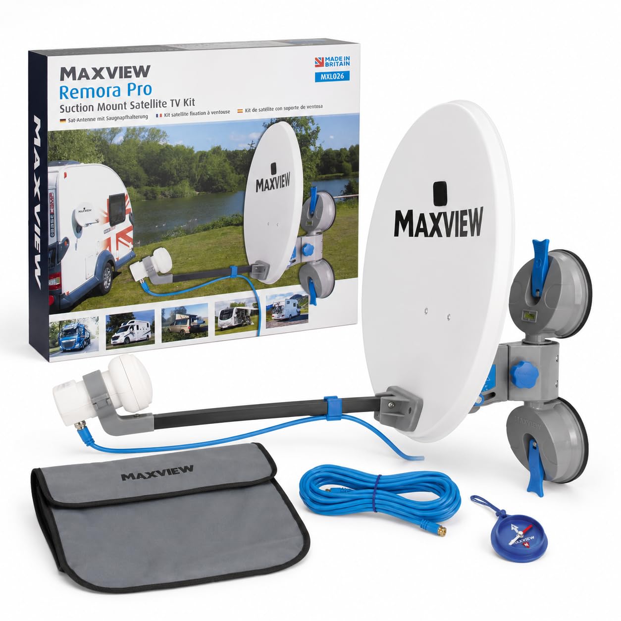MaxView Antenne Satellite Remora.