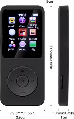 Miniatura 6 de Reproductor MP4MP3 de 1.8 pulgadas con clip, reproductor de música portátil con radio FM