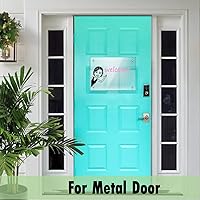 Vista 5 de Acrylic Note Board Refrigerator Dry Erase Board Magnetic Clear 15”x11 Includes 4 Dry Erase Markers