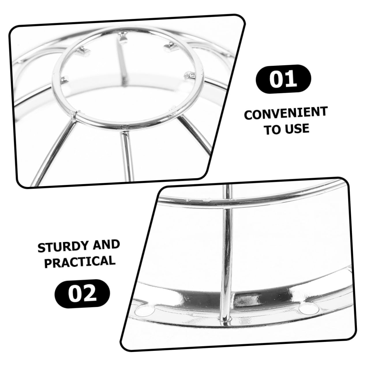 COLLBATH 10 Piezas Protector de Detector de Humo de Acero Inoxidable de Malla Resistente para Sensor de Protección Duradera para Hogares y Oficinas