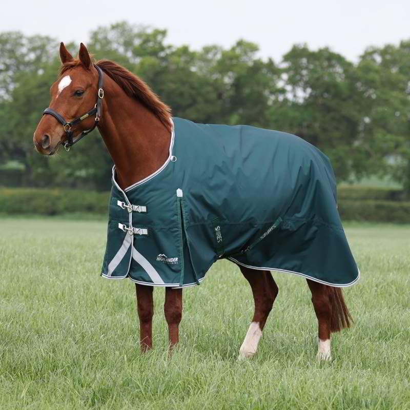 Shires Highlander Original 300g Turnout Rug - Green 6'6" / 78", Green