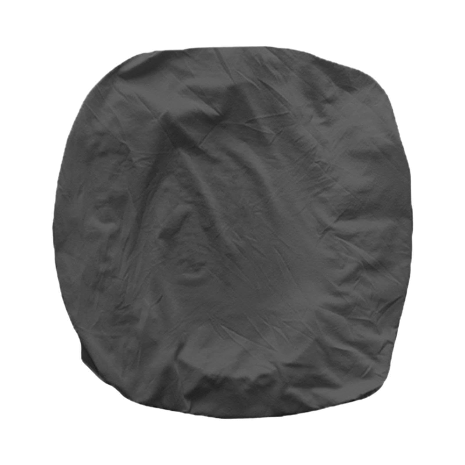 AMSLSIU Stylish Removable Chair Protective Slipcover, Dark Gray, 38-48cm