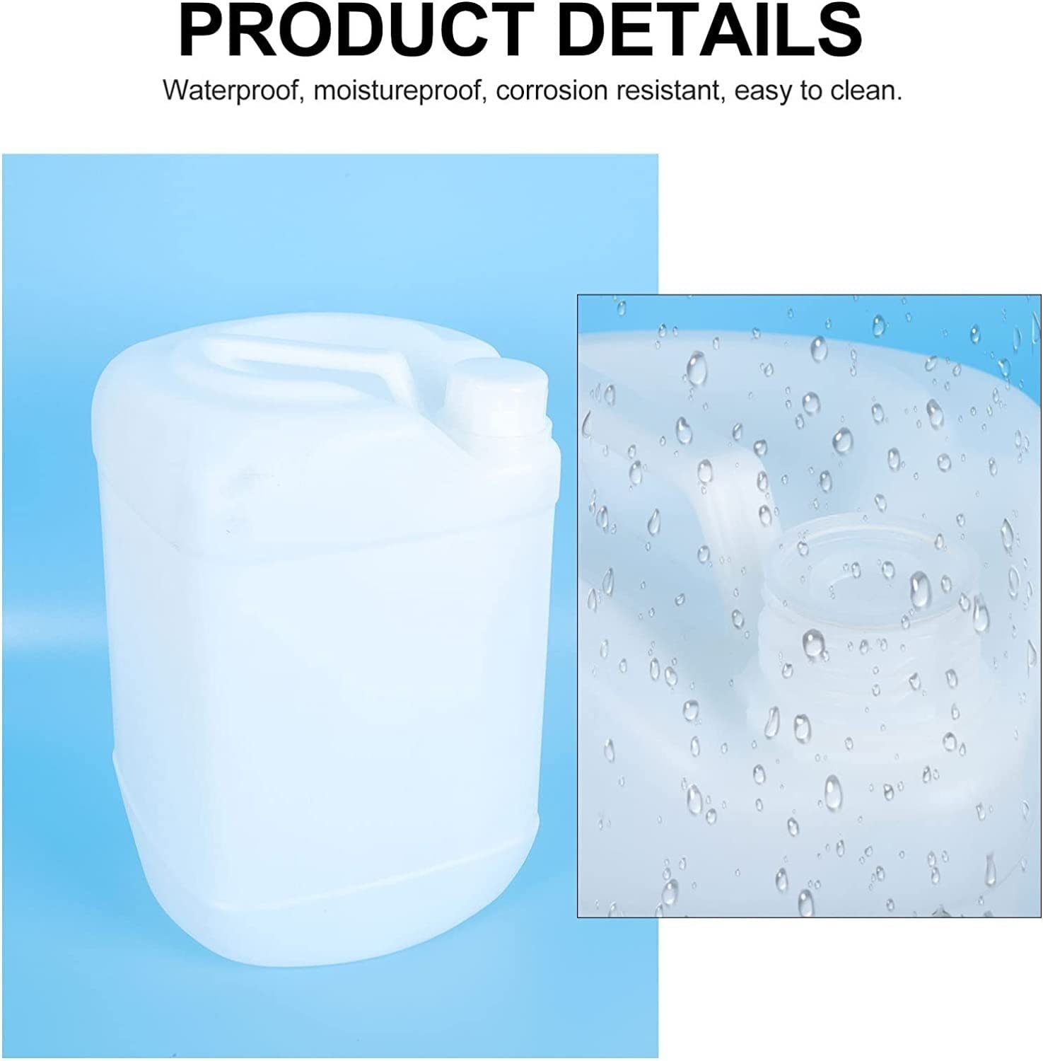Candy Gift Box10L Jug Contenitori for caramelle Secchiello for caramelle Serbatoio for acqua con coperchio for acqua Latte Succo Liquidi Miele Commerciale Escursionismo all'aperto Sopravvivenza