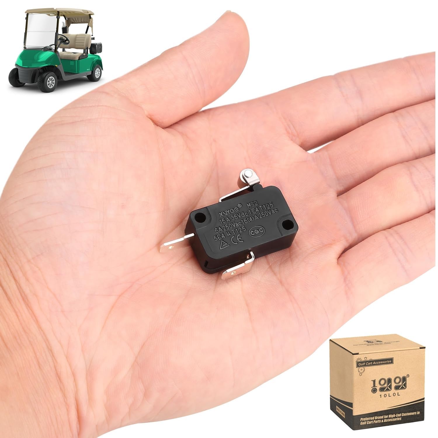 Amazon.com: 10L0L Golf Cart Accelerator Pedal Box Micro Switch for