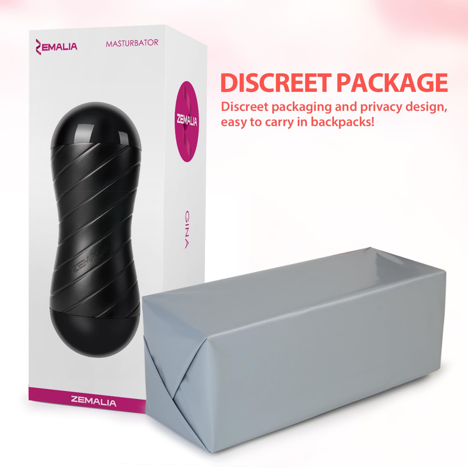 Amazon.com: ZEMALIA Male Masturbators Cup, Double Side Pocket Toy with  Realistic Texture, Men Masturbation Stroker Adult Sex Toys : Health &  Household