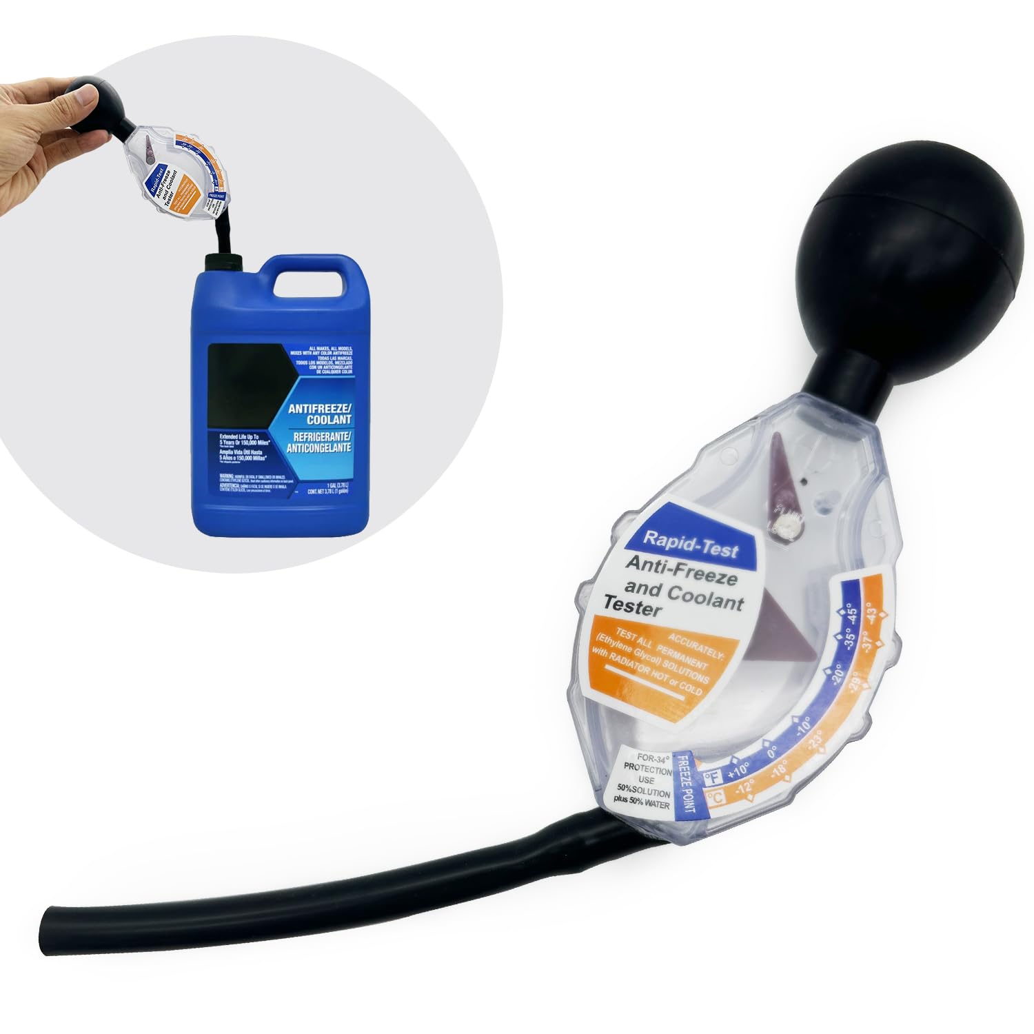 Tester Antigelo per Auto, Densimetro Antigelo -43°C
