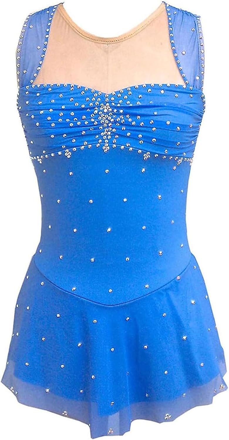 Figure Skating Dance Clothing Ice Skating Dance Performance Dresses Girls' Roller Skate Competition Dancewear