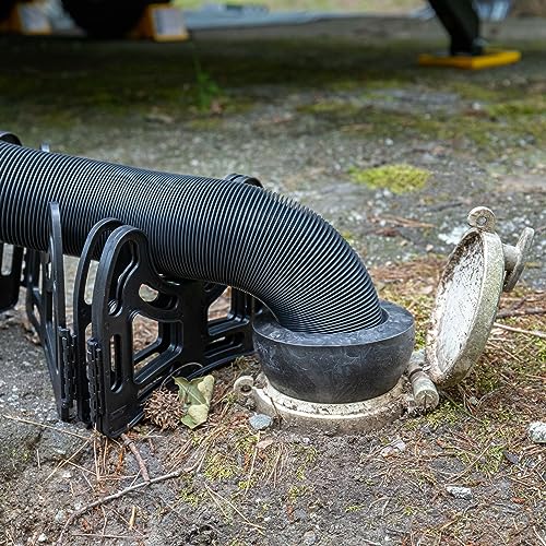 Image of Camco 20-Foot Camper /RV Sewer Hose | Designed to Work with Trailer Sewer Fittings, Threaded Fittings, and Slip Fittings | 3-Inch Diameter Opening (39611) (Pack of 3)