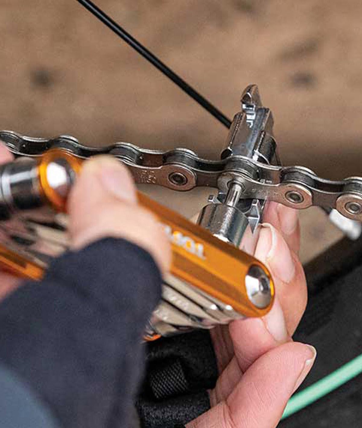 Topeak Mini herramienta P20, color dorado