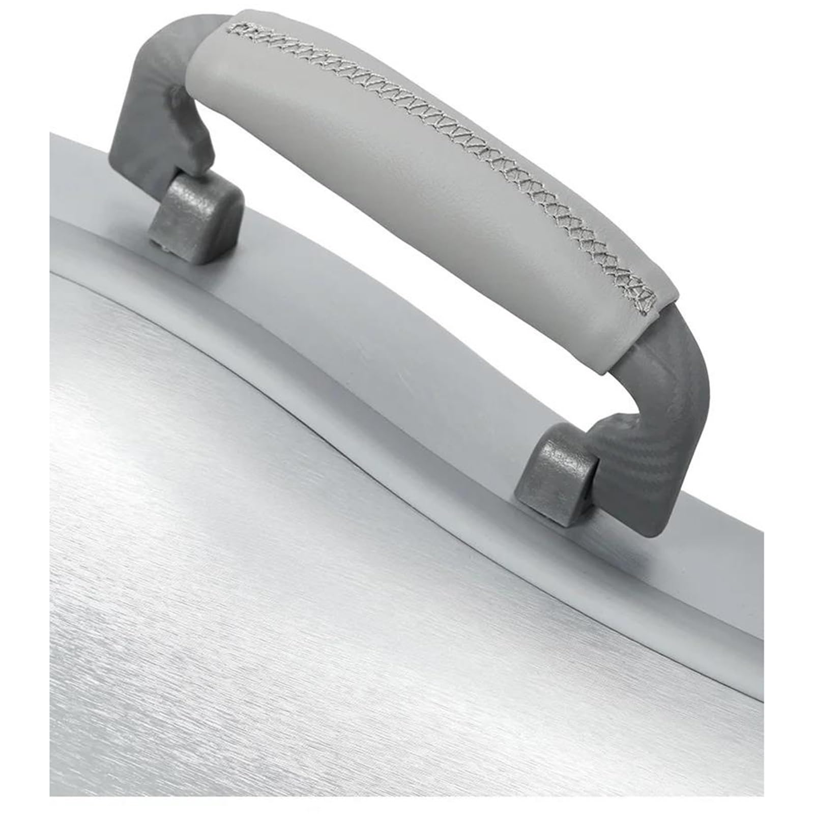 Estuche Para Violín PC Compuesto Resistente Y Duradero A La Moda Tamaño 4/4-3/4 Ajustable Con Cerradura De Llave Estuche de violín profesional(Silver)