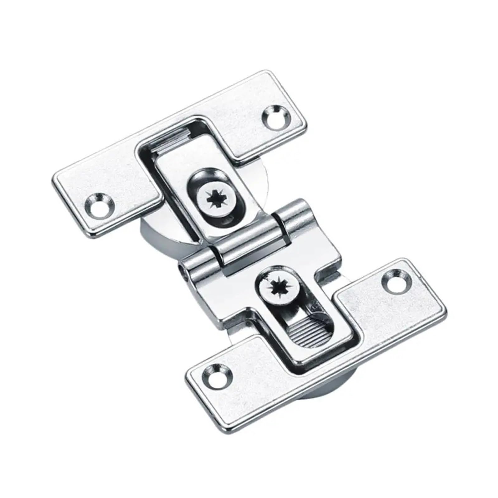 180 Degree Flip Folding Hinge 2pcs Furniture Invisible Adjustable Self-Supporting Folding Hinges 180 Degrees Hidden Hinge for Folding Tables Cabinets Wardrobes