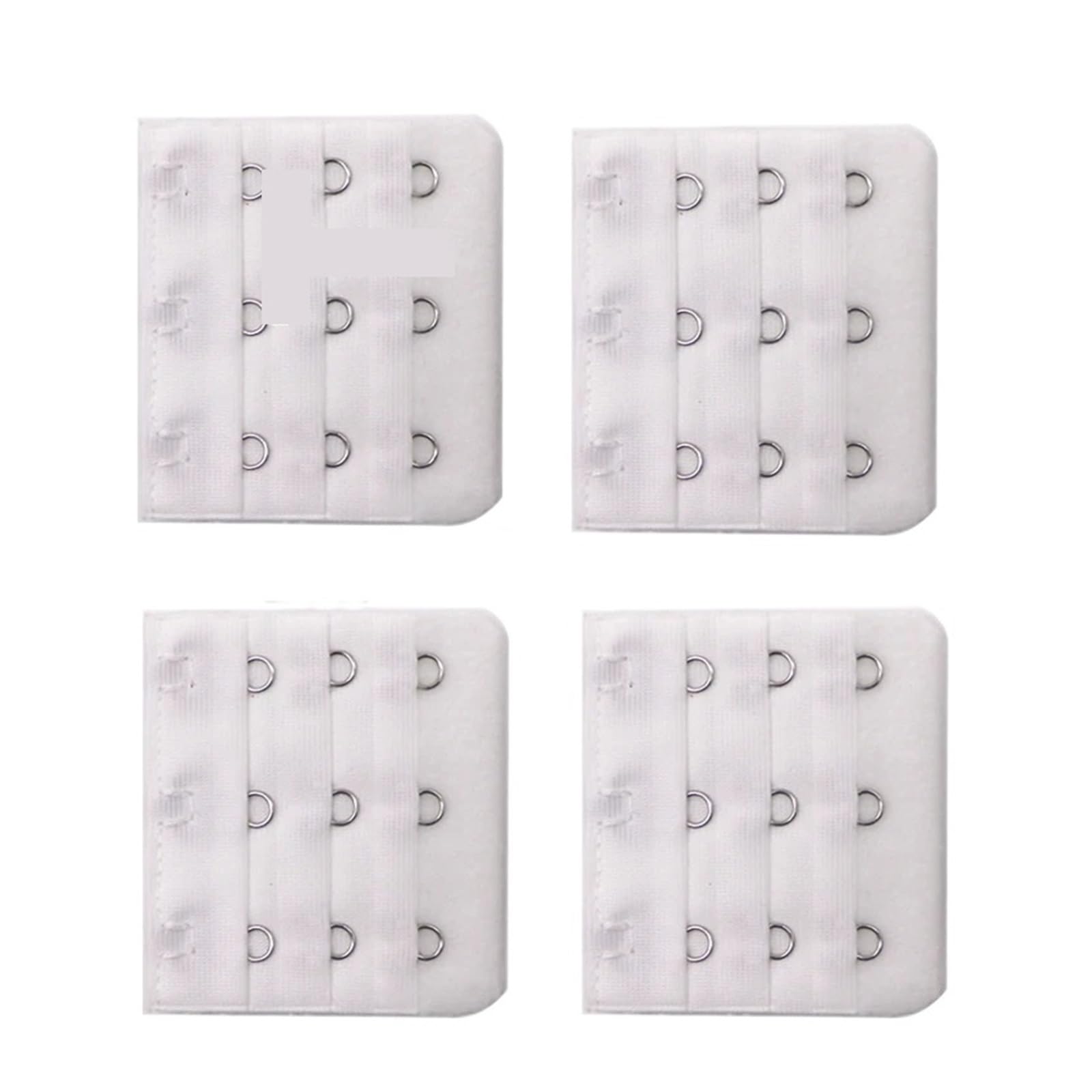 Extensor de Sujetador, 4 Uds., Extensores, extensión Correa, 2 Filas Ganchos, Accesorios íntimos for Mujer, Gancho Alargado