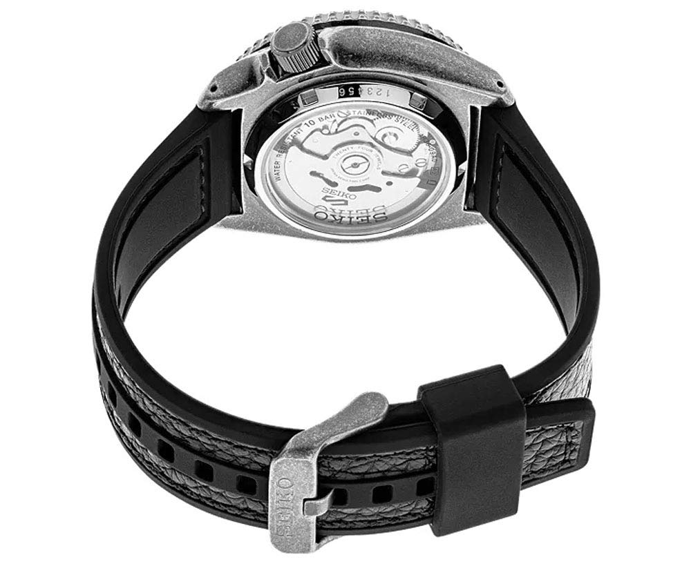 SEIKO SRPE79 5 Sports Men's Watch Black 42.5mm Stainless Steel