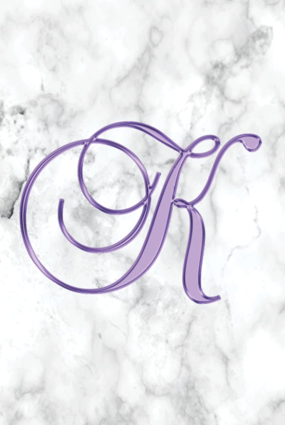 K Journal: A Monogram K Initial Capital Letter Notebook For Writing And Notes: Great Personalized Gift For All First, Middle, Or Last Names (Purple