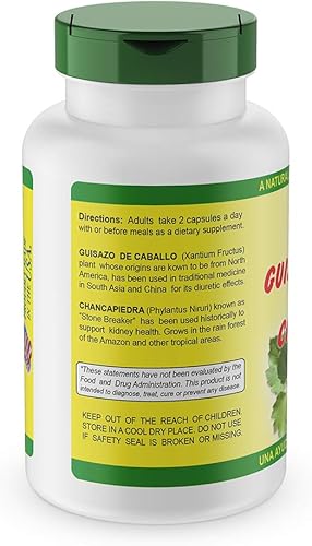 Miniatura 3 de Sunshine Naturals - Suplemento dietético Guisazo de Caballo y Chancapiedra Rompepiedras Para limpieza y desintoxicación de riñones y vías urinarias