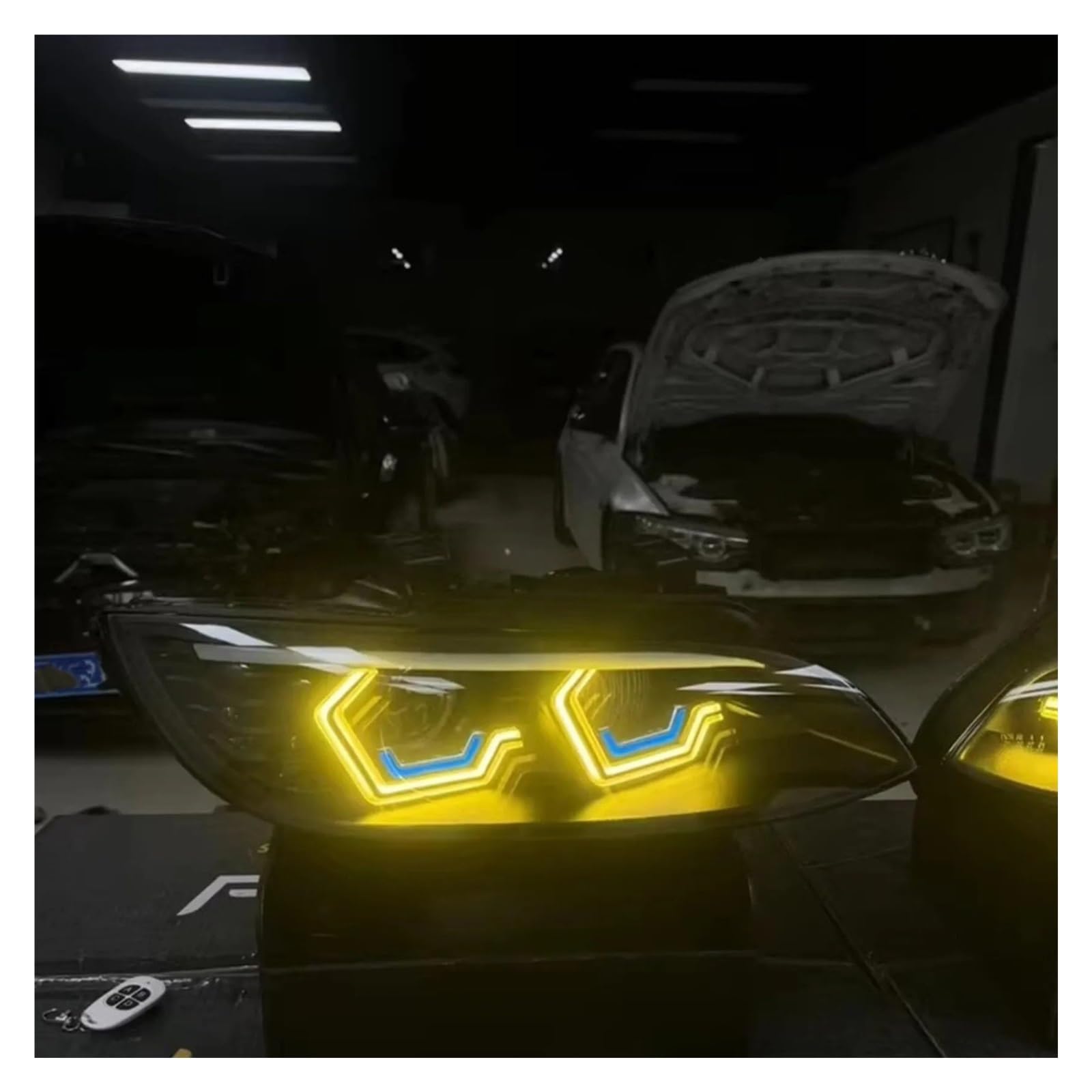 Faro Principale Per BMW Serie 3 E92 E93 Per OSS 2006-2012 Fari A LED Con Luci Diurne DRL Indicatori Di Direzione Fari Fanali Anteriori
