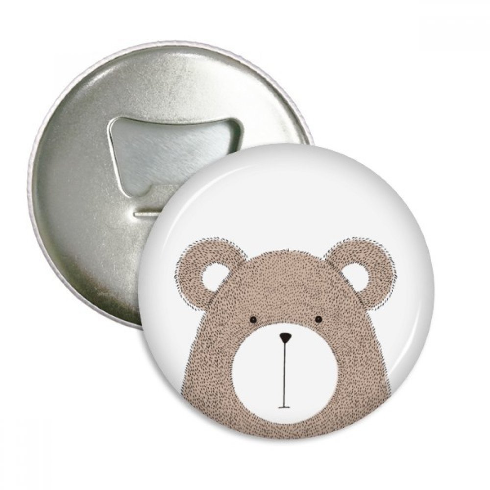Décapsuleur rond aimanté lot de 3 au design ours poignard robuste et compact