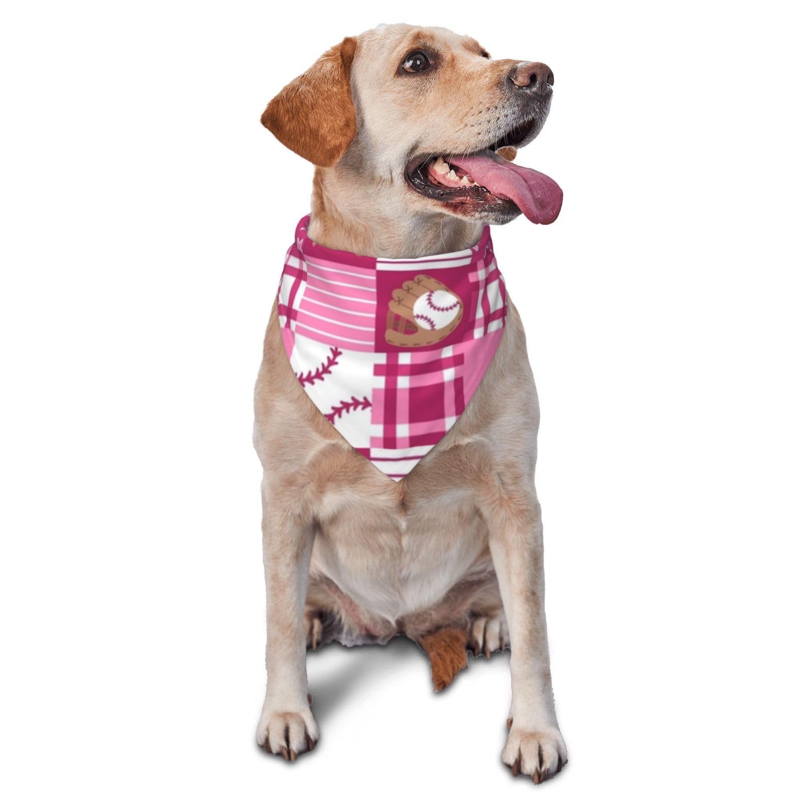 Bandana de baseball pour chien : l'écharpe lavable et réglable qui ne glisse pas pendant le jeu
