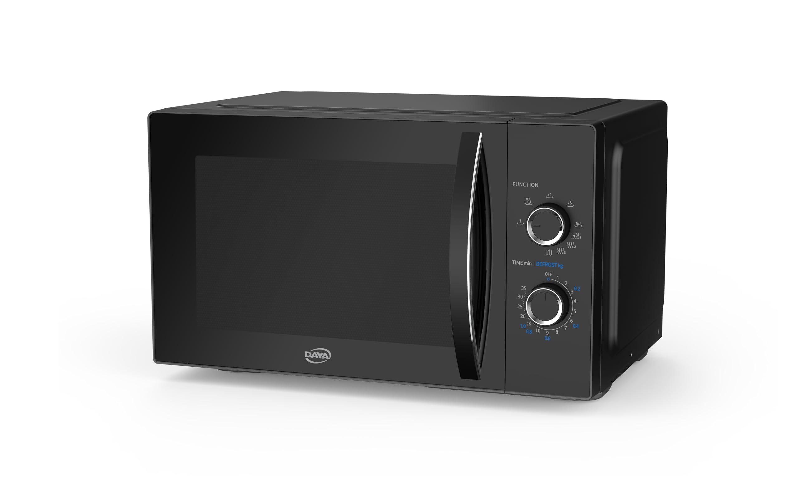 Daya, DMMG2381MB, forno microonde con grill, 23 litri, 9 programmi, funzione scongelamento