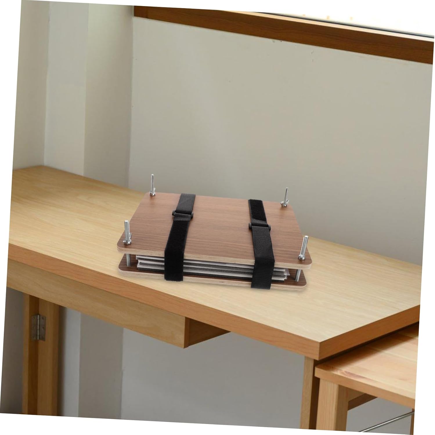 JOINPAYA 1set Flower Preservation Kit Flower Pressing Tool Botanical Art Crafting Kit Includes Wooden Pressing Plate for Plant Specimens