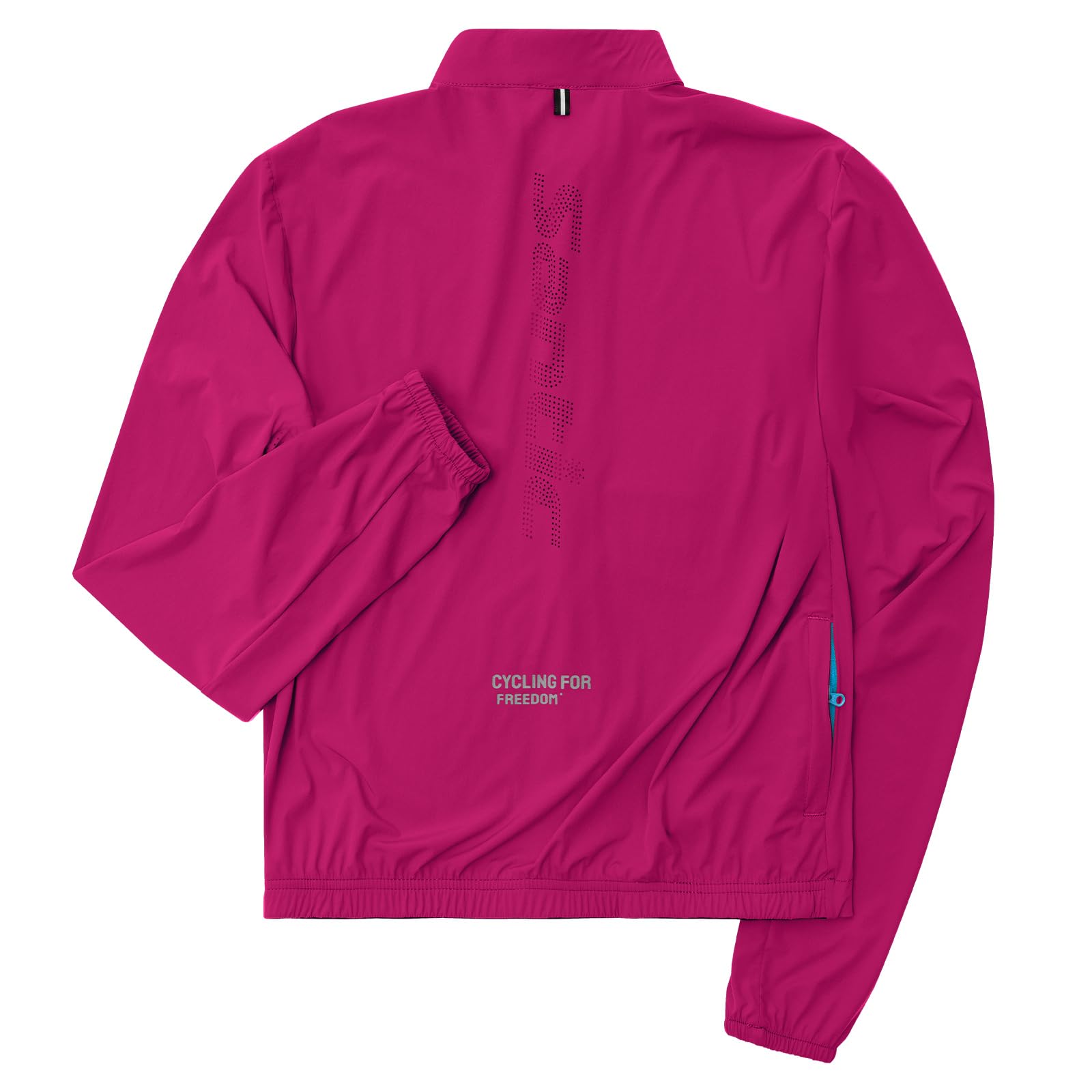 Santic Fahrradjacke Damen Radfahren Sportjacke Atmungsaktiv Leicht UV-Schutz Fahrrad Radsportjacke Reflektierend Laufjacke