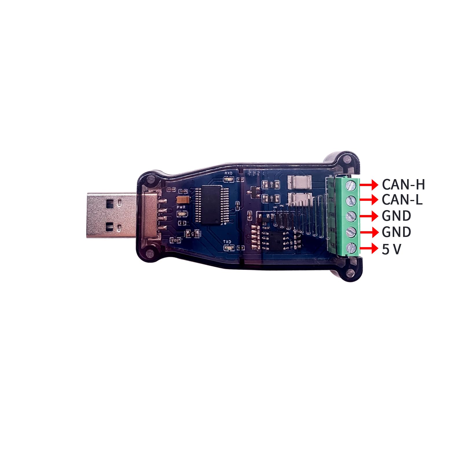 DSD TECH SH-C50A Adaptateur USB vers Can avec puce FTDI FT232RNL