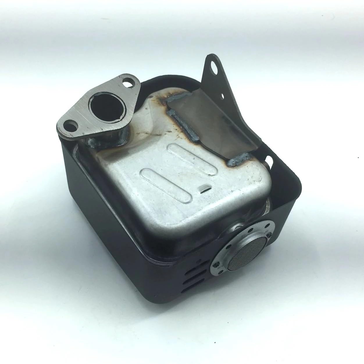 [Pièces Motercyole] Silencieux d'échappement EX17 for Moteur Robin EX17 EX21 Remplace # 278-30101-11 [Facile à remplacer] (EX17)(Muffler and Cover)