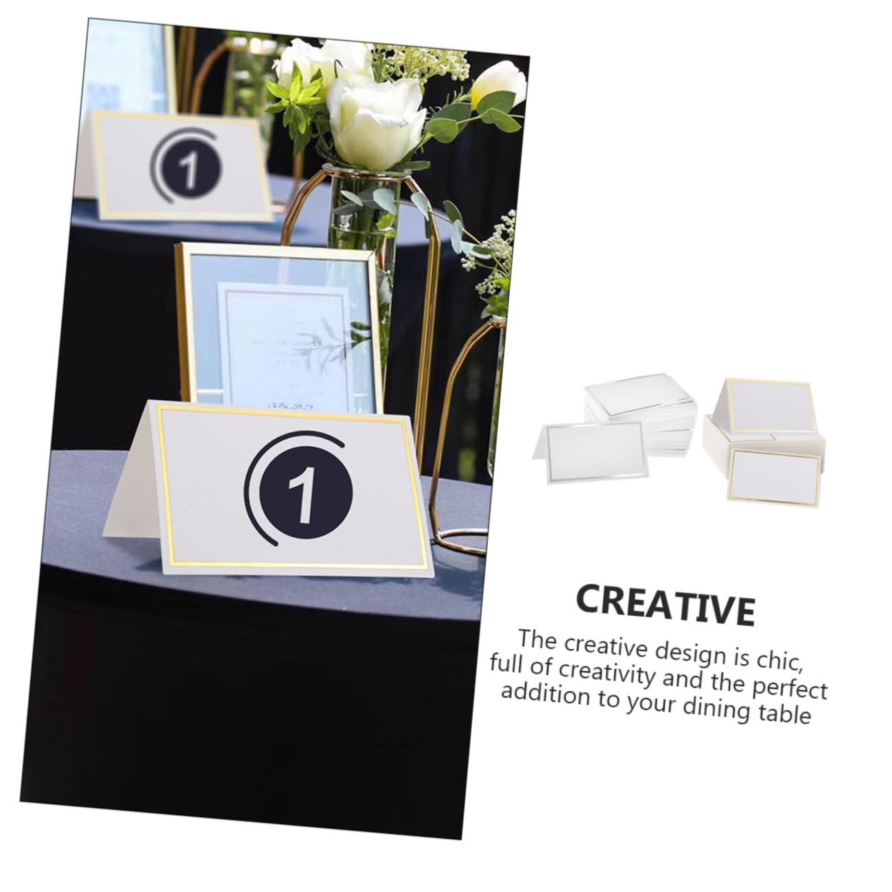 200 Praktische Papier Tischkarten mit Rundem Kreativen Stil für Geschäftstreffen und Partys Elegante und Bequeme Namenskarten zur Tischdekoration