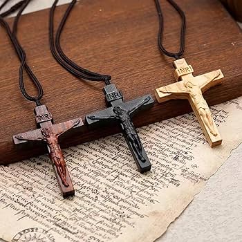 Amazon.co.jp: cenryusa イエスクロス木製ネックレス、木製 Amazon.co.jp: cenryusa イエスクロス木製ネックレス、木製