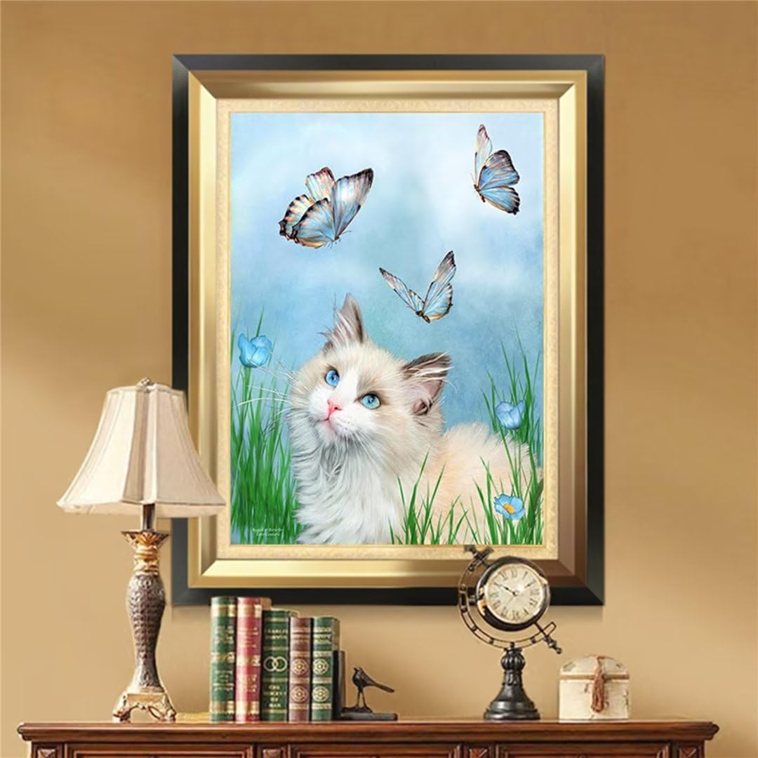Kit Complet 5D Diamond Painting Mignon Poupée de C 70x90cm Strass Point de Croix Cristal Murale