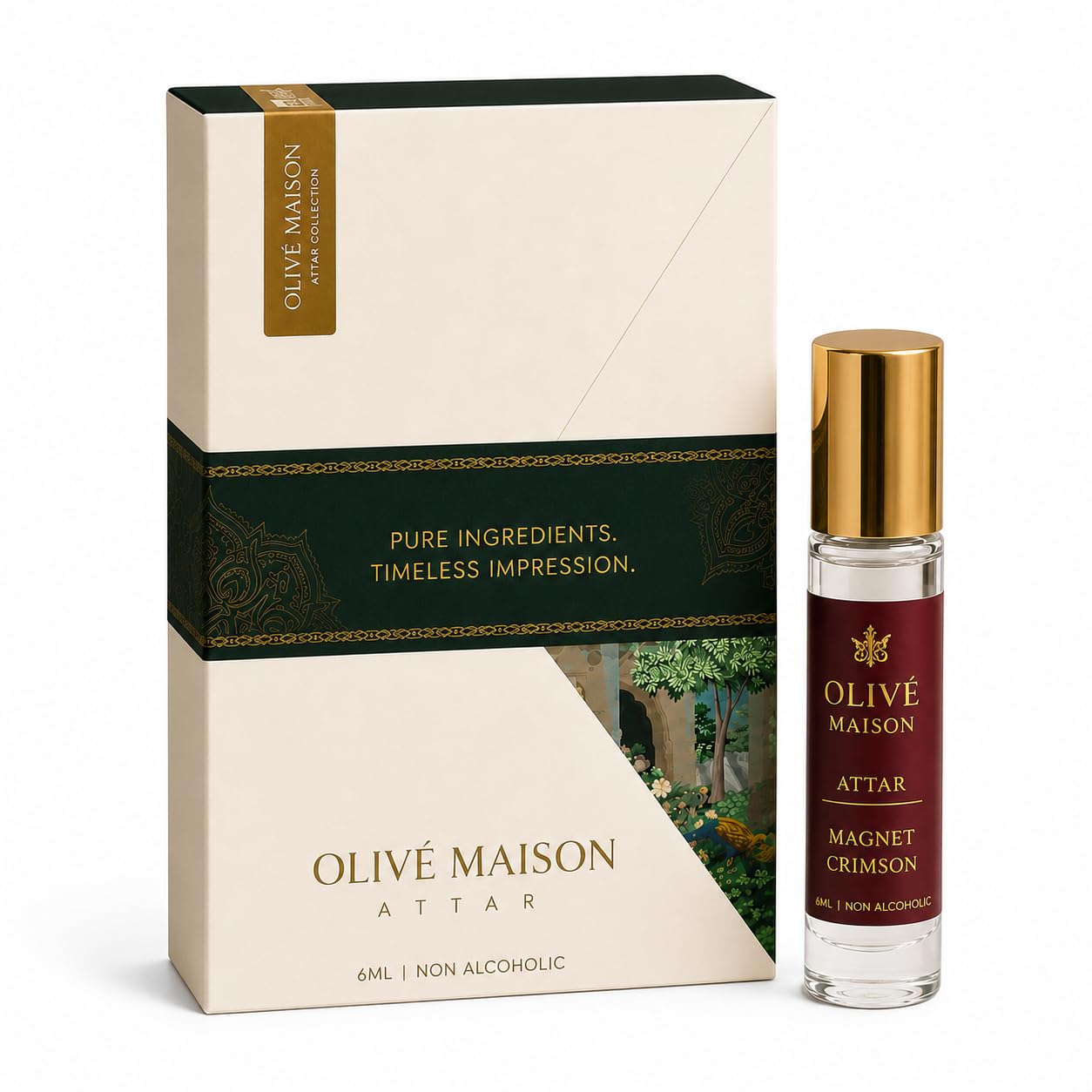 Magnet Crimson Attar 6ml for Men & Women | Long Lasting Bold Attractive Perfume Oil | Alcohol-Free Premium Fragrance Roll-On-image-33